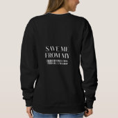Save Me From My Mind - Artistic Pistool Hand T-Shi Trui (Achterkant)