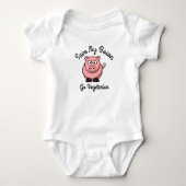 Save My Bacon Ga Vegetarisch Romper (Voorkant)