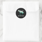 Save Natuur Save Planet Milieubescherming Ronde Sticker (Tas)