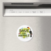 Save our Animals Magneet (Insitu (Vaatwasser))