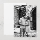 Save our Date Save The Date (Voorkant / Achterkant)