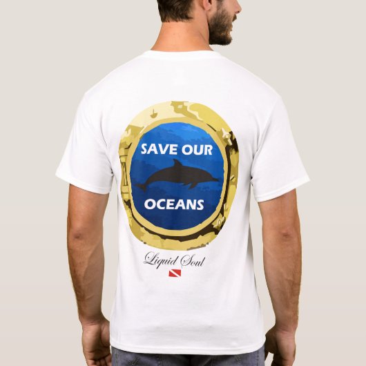 Save Our Oceans - T-Shirt (Achterkant)
