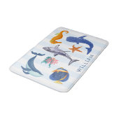 Save Our Seas | Bedreigde Zeedieren Voor Kinderen Badmat (Gekanteld)