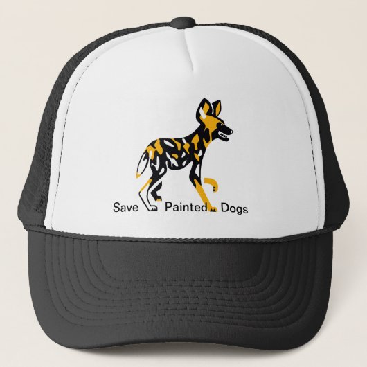 Save Painted Dogs - Kaapse jachthonden - Wildlife Trucker Pet (Voorkant)