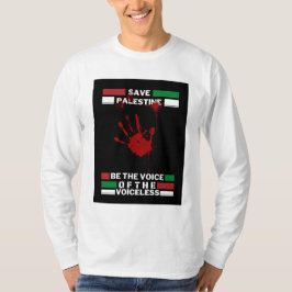 Save Palestine Mannen | Vrij Palestina T-shirt