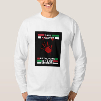 Save Palestine Mannen | Vrij Palestina T-shirt
