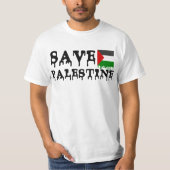 Save Palestine T-shirt (Voorkant)