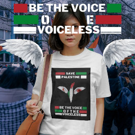 Save Palestine T-shirt met Palestijnse kaart | Gaz