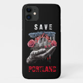 "Save Portland" iPhone / iPad hoesje (Achterkant)