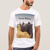 Save Rhino T-shirt (Voorkant)