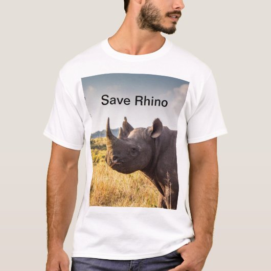 Save Rhino T-shirt (Voorkant)