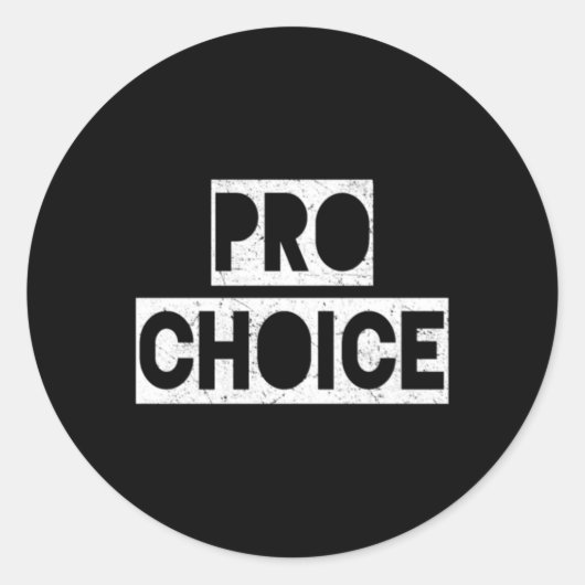 Save Roe Feminism Safe Abortion Pro Choice Ronde Sticker (Voorkant)