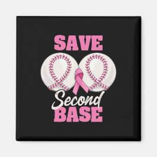 Save Second 2nd Byse Fun Bysebyll Borstkanker AW Magneet
