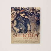 'Save Servië Our Ally', poster, 1915 (litho) Legpuzzel (Verticaal)