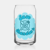 SAVE SHANDON'S - Rob's Diner - De Oversteek Blikvorm Glas (Voorkant)