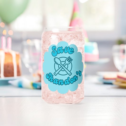 SAVE SHANDON'S - Rob's Diner - De Oversteek Blikvorm Glas (Insitu (Verjaardag))