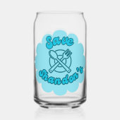 SAVE SHANDON'S - Rob's Diner - De Oversteek Blikvorm Glas (Achterkant)