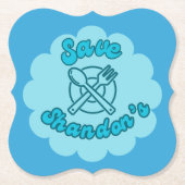 SAVE SHANDON'S - Rob's Diner - De Oversteek Kartonnen Onderzetters (Voorkant)