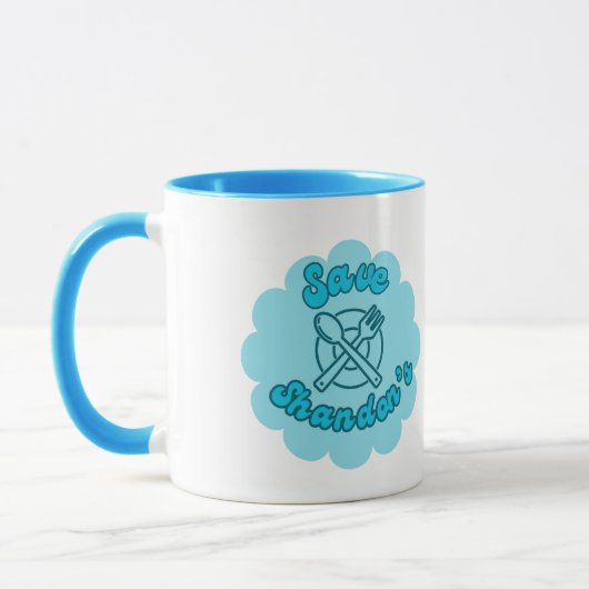 SAVE SHANDON'S - Rob's Diner - De Oversteek Mok (Links)