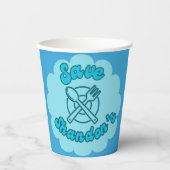 SAVE SHANDON'S - Rob's Diner - De Oversteek Papieren Bekers (Voorkant)