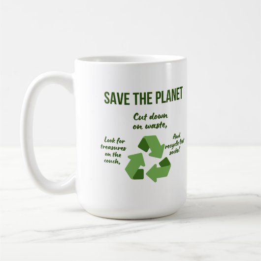 Save, Share, and Recycle Koffiemok (Links)