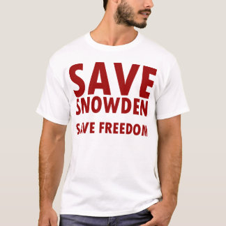 SAVE SNOWDEN T-SHIRT