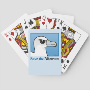 Save the Albatross (portret) Pokerkaarten