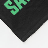 Save the Alligators - Dierenwelzijn voor krokodill Fleece Deken (Hoek)