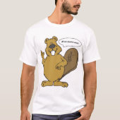 save the beaver t-shirt (Voorkant)