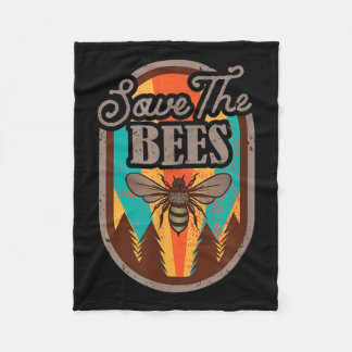 Save the Beekeeper Milieubescherming _ Fleece Deken
