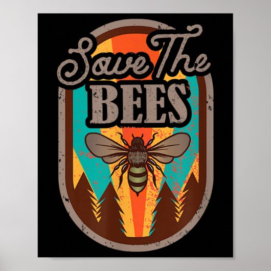 Save the Beekeeper Milieubescherming _ Poster (Voorkant)