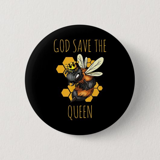 Save the Beekeeper Milieubescherming _ Ronde Button 5,7 Cm (Voorkant)