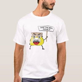 Save The Bees - Activisme Oproep Door Honing Karak T-shirt