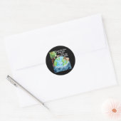Save the Bees - Dag van de bescherming van het mil Ronde Sticker (Envelop)
