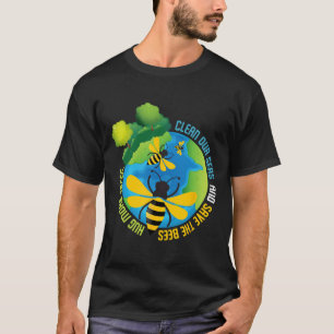 Save the Bees - Dag van de bescherming van het mil T-shirt