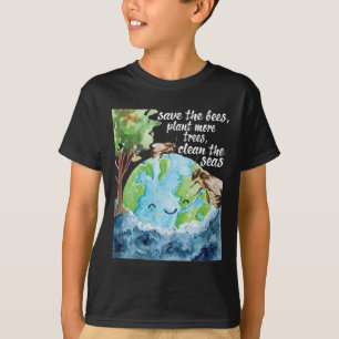 Save the Bees - Dag van de bescherming van het mil T-shirt