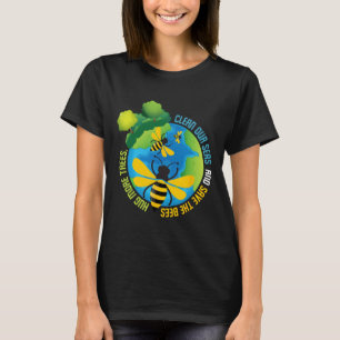 Save the Bees - Dag van de bescherming van het mil T-shirt