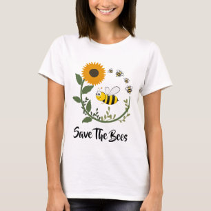 Save The Bees Earth Day T-shirt