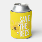 SAve The Bees HONEYCOMB Honey POT Blikjeskoeler (Blikje Voorkant)