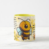 Save the Bees Inspirational Bee Honey Lover Gift  Mok (Midden)