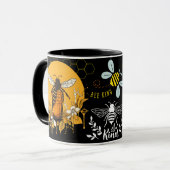 Save the Bees Inspirational Bee Honey Lover Gift  Mok (Voorkant links)