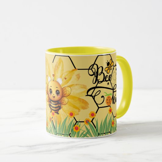 Save the Bees Inspirational Bee Honey Lover Gift Mok (Voorkant rechts)