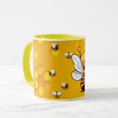 Save the Bees Inspirational Bee Honey Lover Gift  Mok (Voorkant links)