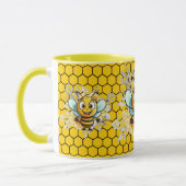 Save the Bees Inspirational Bee Honey Lover Gift  Mok (Links)