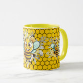 Save the Bees Inspirational Bee Honey Lover Gift  Mok (Voorkant rechts)