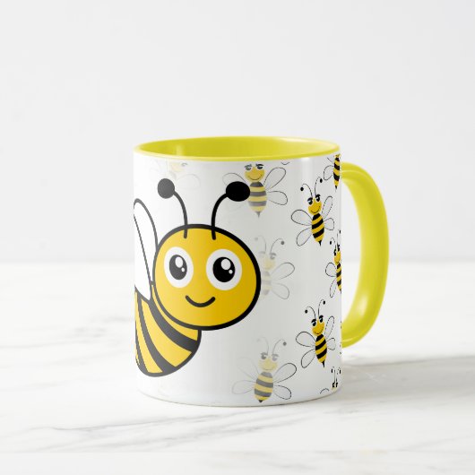 Save the Bees Inspirational Bee Honey Lover Gift  Mok (Voorkant rechts)