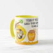Save the Bees Inspirational Bee Honey Lover Gift  Mok (Voorkant links)