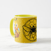 Save the Bees Inspirational Bee Honey Lover Gift  Mok (Voorkant links)