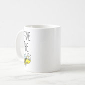 Save the Bees - Milieubescherming Beeke Koffiemok (Voorkant links)