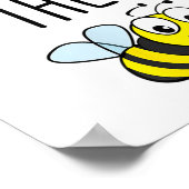 Save the Bees - Milieubescherming Beeke Poster (Hoek)